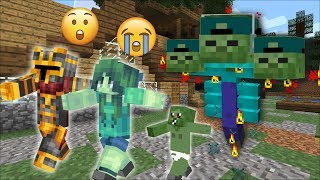 Mark Friendly Zombie Wither Destroy The Family In Their House Zombie Wither Minecraft Mods