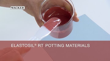 Industrial Silicones Tutorials: ELASTOSIL Room Temperature Vulcanizing Potting Materials