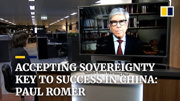 China investment should follow Westphalian principles, says Nobel laureate Paul Romer