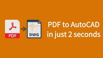 How to convert PDF to AutoCAD in just 2 seconds
