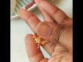 simple corals & pearl beads necklace📿 #coral #pearl #youtube #short #virel shorts #short feed#diy ..