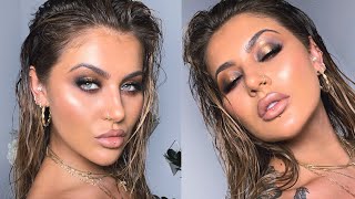 SPOTLIGHT GRUNGE GLAM MAKEUP TUTORIAL | JAMIE GENEVIEVE