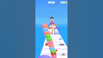 Stacky Ice Cream Runner Level 53 #shorts #games #gameplay #gaming #androidgameplay #androidgames