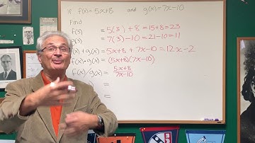 Function Notation | Math | DAT OAT Exam | DAT Destroyer | DAT Study Books