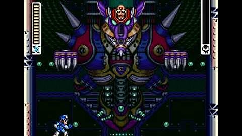 MegaMan X - X-Buster Only Run - Part 8: Sigma Palace Stage 4 + Ending & Cast Roll