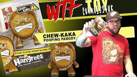WTF Toy Connoisseur: Chew Kaka Parody Figure Unboxing & Review