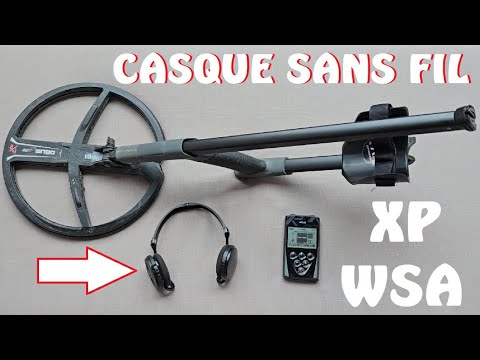 DETECTEUR METAUX - CASQUE AUDIO XP WSA sans fil