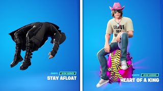 *NEW* Fortnite Kid Lario Leaked Emotes ( STAY EMOTES,HEART OF A KING)