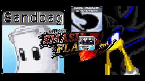 Super smash flash MOD!!!: Menu mod and the roster Wip Special 46 subs