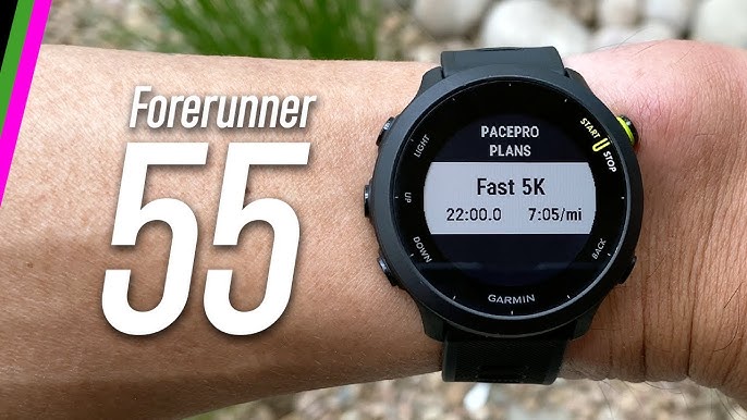 Garmin Forerunner 55 GPS Smartwatch: Hands-On Review - 42West
