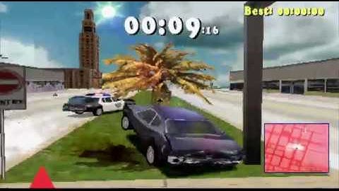 Driver 1 PS1 Survival Cheats No Damage MIAMI