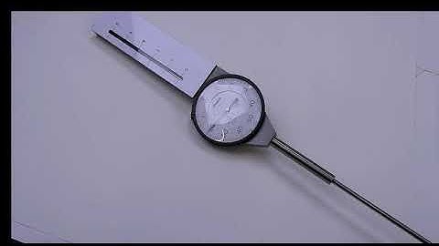 B. C. Ames 4215 Dial Indicator 0-5"" Range .001"" Grad Compare Starrett 656-5041