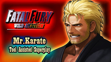 【TAS】FATAL FURY WILD AMBITION - MR. KARATE (WITH RED LIFE)