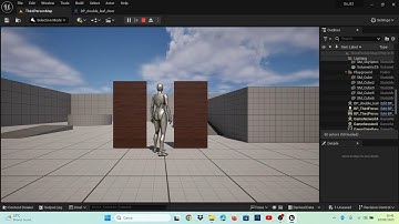 Unreal Engine Tutorial: How to Open and Close a Double Door I part | Blueprint | Easy for Beginners