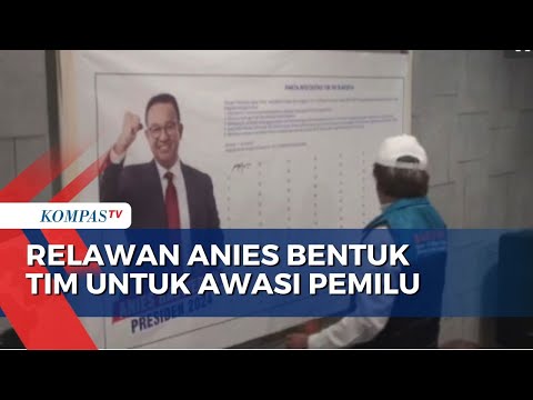 Relawan Anies Baswedan Bentuk 100 Tim untuk Awasi Pemilu 2024