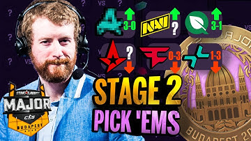 Starladder Budapest Major Stage 2 Pick 