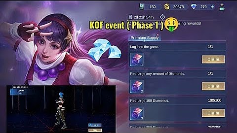 Getting my first KOF skin | KOF event | Phase 1 | MLBB | Karina 