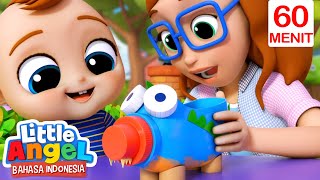 Memuat Prakarya Bersama Teman! | Little Angel | Kartun dan Lagu Anak Anak | Moonbug Kids Indonesia