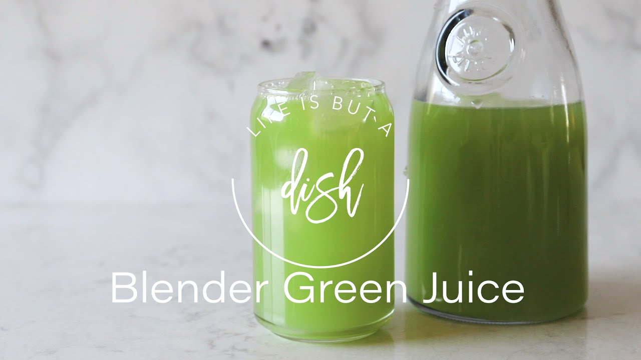 Best Green Juice In A Blender (No Juicer Needed) - Eating by Elaine