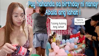 ABALA ANG LAHAT SA PAGHAHANDA SA NALALAPIT NA BIRTHDAY NI NANAY | smilelyravlog❤️