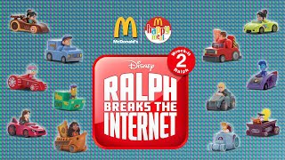 2018 Wreck It Ralph 2 Disney Ralph Breaks The Internet Happy Meal Mcdonalds Usa