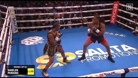 CLARESSA SHIELDS VS DANIELLE PERKINS (FULL FIGHT) 4K HD