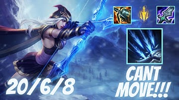 HOW TO PLAY ASHE ADC 11.14!!! (KITE YOUR ENEMIES INTO DEATH)