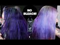 FADING HAIR COLOR WITHOUT BLEACH || Removing Black Dye