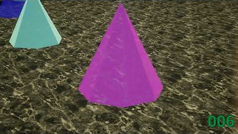 Collection of Stones, Gems and Crystals in UE4 - Assets Showcase - Pyramids