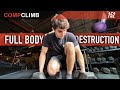 The bloc shop grind continues  compclimb training series