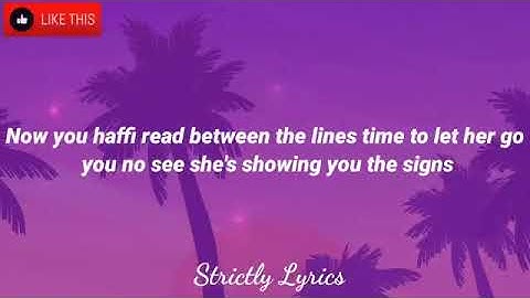 Christopher Martin   Between The Lines Lyrics