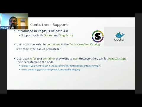 Container Support in Pegasus 4.8.x