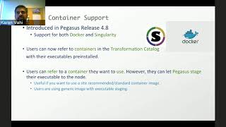 Container Support in Pegasus 4.8.x screenshot 5
