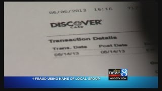 Scammer using non-profit's name