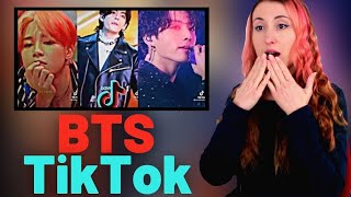 Bts Tiktok Vi̇deolari 2 Tepki̇ K-Pop Tepki̇ K-Pop Reaction