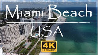 Miami Beach drone video. USA. 🌴 Майами Бич. США 🌴 Florida