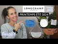 Longchamp premieres nouveautes collection printemps ete 2024  partie 1 