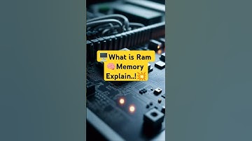 What is RAM? 💻🔥 The *Real* Reason Your Computer is Fast!" #ram #shorts #memory #pcram #sdram