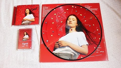UNBOXING: Sigrid - Sucker Punch VINIL, CD AUTOGRAFADO E FITA K7