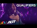 Lachuné SHINES with &quot;The Best&quot; by Tina Turner | Qualifiers | AGT 2023