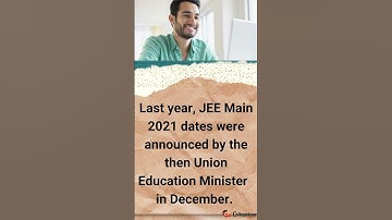 JEE Main 2022 Dates Soon; Updates On Registration Process, Exam Pattern #nta2022 #jeemains #shorts