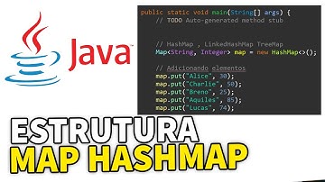 MAP em JAVA aprenda como usar a Estrutura MAP com a linguagem JAVA - Estrutura MAP HASHMAP