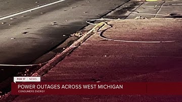 Consumers Energy provides updates on power outages from strong winds