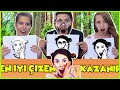 DİLA KENT'İ EN İYİ ÇİZEN KAZANIR CHALLENGE CEZALI MERT SARI