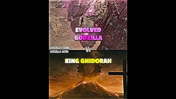 King Ghidorah vs Evolved Godzilla | OPEN COLLAB #kingghidorah #godzillaxkong #godzillakotm #vsedit