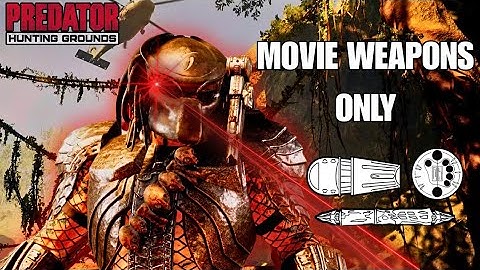 Scar Predator – Movie Weapons Only 🔥 | Predator: Hunting Grounds Sub Request