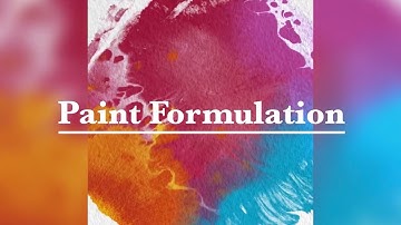 Dye Lab - Paint Formulation