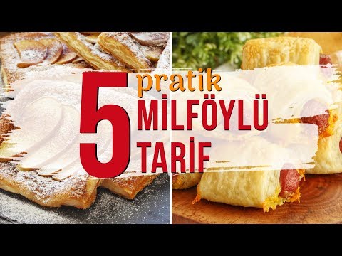 5 Dakikanızı Bile Almayacak Milföylü 5 Şahane Tarif ⚡