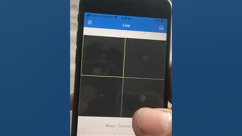 Playback on Swann HomeSafe View App