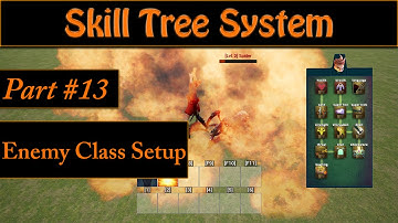 [Eng] Ability/Skill Tree System: Setting up an Enemy Class #13